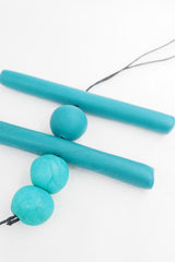Double KI Necklace in Turquoise - AleOModa